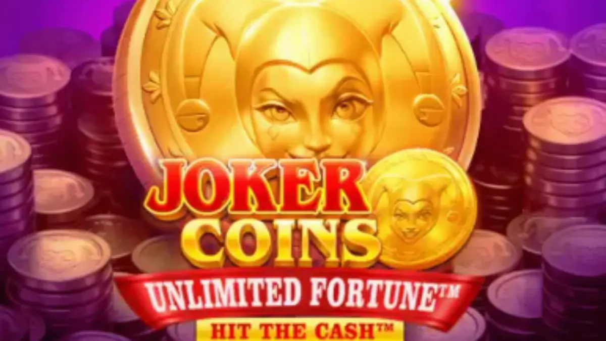Joker Coins Unlimited Fortune স্লট গেমের নিয়ন এবং ক্লাসিক ফ্রুট থিমযুক্ত ইন্টারফেস